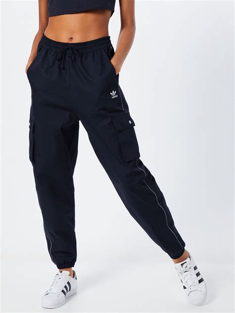 Schwarze adidas Cargohosen Damen online kaufen 